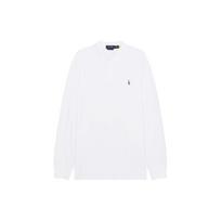 Polo Ralph Lauren Solid Fit Polo Shirt With Collar Long Sleeve Men tops White 710761017-002 L