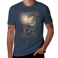 Ikkyu-Sojun - The Poet Monk T-Shirt man graphic t shirt cotton t shirt man T-Shirt S brown