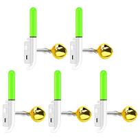 Secure Fishing Light Coppers Bells Depth Sea Fishing LED Bites Indicator Saltwater Freshwaters Night Fishing