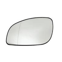 For Opel Vectra C Signum 2002-2008 Car Left Right Side with Heated Mirror Glass Rearview Wing Mirror Lens Door Lens Accessories 1x Left Side white