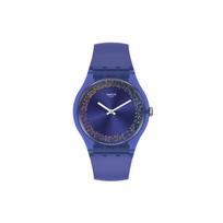 SWATCH Unisex Purple Watch SUOV106 SUOV106 Purple Watch Dial blue