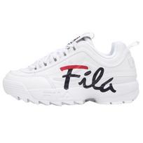 FILA Disruptor 2 Low Top Shoes White/Black/Red Unisex 1FM00863_121 EU 36.5 white