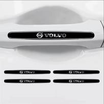 8PCS Car Door Handle Stickers For Volvo RDESIGN XC60 XC90 S60 S80 V40 V60 V90 V70 Wiper Decal HN7 gray