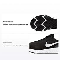 Nike Revolution 5 Juodi Balti Vyriški Sportbačiai Antracito BQ3204-002 44 white