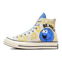 Converse Chuck 70 High Sunny Floral - Be Nice Unisex Sneakers White Egret University-Blue 172863C 35