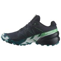 Salomon Speedcross 6 GORE-TEX Carbon Tahitian Tide Men Sneakers Black White L47465300 41⅓ black