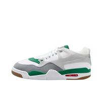 Air Jordan 4 RM Pine Green Vyriški sportbačiai Balti Neutraliai pilki Vilko pilki FQ7939-103 45 white