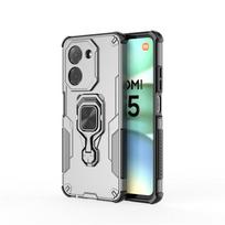 Anti-Slip Phone Case For Xiaomi Redmi A5 Magnetic Suction Stand Phone Holder Armor Back Cover Redmi A5 Case For Redmi A5 Case 171.7mm Global&Redmi A5 4G gray