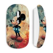 Wireless mouse - MANIACASE - Mickey - White - Optical - 70 g