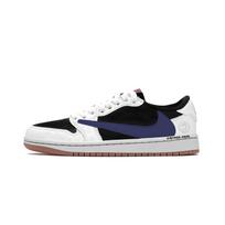 Travis Scott X Jordan Air Jordan 1 Vintage Basketball Shoes Unisex Low top Purple DZ4137-700(Team1698-) 43
