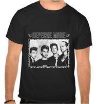 Depeche Mode DM Rock Music Black Kids T-Shirt -1163 -Kids XS white