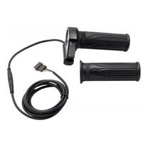 Electric throttle 48V 6pin DY16 for Jetson Haze folding bike with LCD display and smooth cruise control feature black