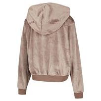 Nike Sportswear Chill Knit moteriškas laisvas veliūrinis džemperis su užtrauktuku HJ0958-233 M gray