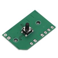 RGB Solar Lawn Lamp Circuit Board Plugin Light Controller 2 Gears Button Switch for 3.7V Lithium Battery