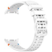 Silikoninis laikrodžio dirželis Samsung Galaxy Watch 8/8 Classic išmaniojo laikrodžio priedai balta