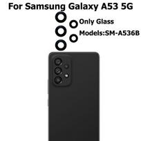 Rear Camera Glass For Samsung Galaxy A53 5G Back Camera Glass Lens With Glue Adhesive Sticker Repair Parts A53 5G 1PCS