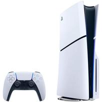 Prekė su pažeista pakuote. Žaidimų konsolė Sony PlayStation 5 Slim D, 1 TB, balta blizgi sp.