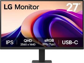 Prekė su pažeista pakuote. Monitorius LG 27U631A-B, TFT IPS, 100 Hz, QHD, 27"
