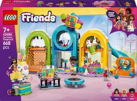 Prekė su pažeista pakuote. Konstruktorius „LEGO® Friends“ Smagi namų žaidimų aikštelė Žaidimo vaidmenimis rinkinys 42686, 668 vnt.