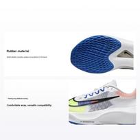 Nike Zoom Fly 5 Premium Balti, Mėlyni, Geltoni Vyriški Sportbačiai Juodi DX1599-100 41 blue