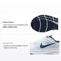 Nike Air Zoom Structure 24 Balti Ryškiai Eglės Spalvos Vyriški Sportbačiai Valerijono Mėlyna Šviesiai Raudona DA8535-102 44.5 white