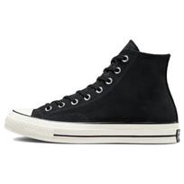 Converse Chuck 70 Suede High Black White Unisex Sneakers A01458C 35 black