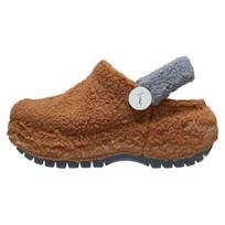 Lil Nas X x Crocs Mega Crush Mediniai klumpės Bėgiojimo batai Ruda Sherpa Unisex 209508-088 37-38