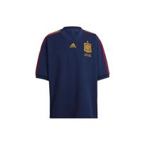 Adidas Logo Stripe Trim Short Sleeve Football Jersey 22 - Spanish Edition Men Tops Blue HE8910 XL blue