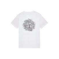 Stone Island Back Logo T-Shirt White Men Tops 78152NS89-V0001 XXL