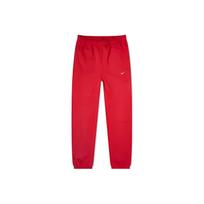 Nike Lab Logo Vintage Classic Fleece Joggers Men Bottoms Red CD6394-687 M red