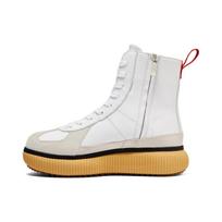 Onitsuka Tiger Delecity Boot White Fiery Red Unisex Sneakers 1183C158-100 38 white