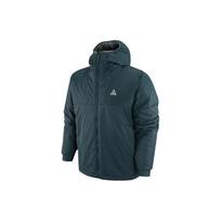 Nike ACG Series Therma-FIT Outdoor Warm Hooded Casual Long Sleeve Cotton Jacket Men jackets Blue Green DV0364-309 XXL gray