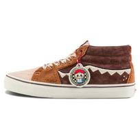The Monsters x Vans Sk8-Mid Labubu Unisex Sneakers Brown Beige VN000BWEDFO 35
