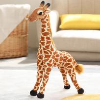 Gyvūnų pliušinė žirafos lėlė elnio lėlė zoologijos sodo fotografijos rekvizitai namų interjero detalės 30cm 0.1kg brown
