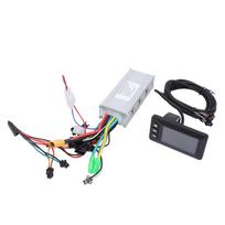 36V 48V 60V 500W 28A Electric Bike Controller Kit Aluminum Alloy Brushless Controller with G51 LCD Display for white