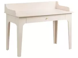 Rašomasis stalas MONTIRA šviesiai smėlio spalvos 118 cm 60 cm