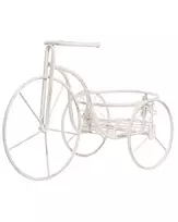 Gėlių stovas HAREBELL 52 cm kreminės baltos spalvos metalinis