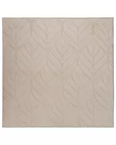 Dirbtinio kailio kilimas MITCHELL smėlio spalvos 160 x 160 cm