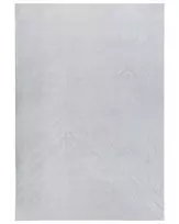 Dirbtinio kailio kilimas MITCHELL šviesiai pilkas 160 x 230 cm