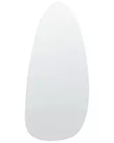 Vonios kambario veidrodis su LED apšvietimu ROYER 60 cm 130 cm sidabrinis