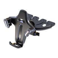 Adjustable Car Compact Disc Mount Phone Stand For Navigation ABS Plastic Construction Fit Most Vehicle With One Hand Operations sidabras