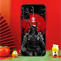 Anime Japanese Samurai For Realme GT6 GT7 15 Pro 10 11 12 13 14 Pro Plus C65 C67 C63 C61 C55 C51 C53 C35 C75 Case Realme 15 Pro black