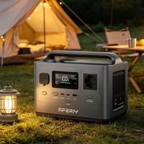 Aferiy P040 400W 256Wh Portable Power Station - Lifepo₄ External Battery, 10Ms Ups, Fast Charging, Compact & Lightweight for Camping 400W