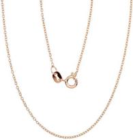 Sidabrinė grandinėlė Anchor round 1 mm - 1.5 g. - 1 mm. - 50