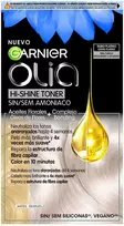 Garnier Olia Hi Shine Toneris Coloración Semipermanente Neutralizador De Tonos 10,01 Rubio Platino 3 Piezas
