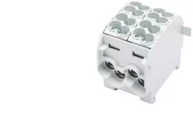 Simet Paskirstymo blokas - atšaka SCB 25-2 Al/Cu 80120 SIMBLOCK pilkas 81505002