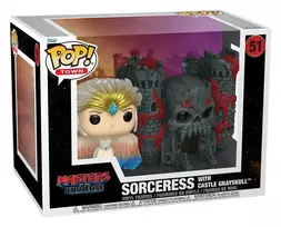 FUNKO POP! Vinilinė figūrėlė: Masters of the Universe - Sorceress W/Castle Grayskull, 9 cm