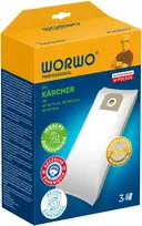 WORWO Dulkių siurblių maišeliai KARCHER 6904208 / KMB07