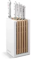 WUSTHOF 1090270502 Classic Colour peilių rinkinys, 5vnt., baltas