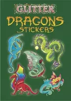 KNYGA Christy Shaffer Glitter Dragons Stickers